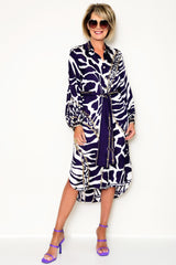 CAMILLA High Low Midi Shirt Dress - Where's Your Head At