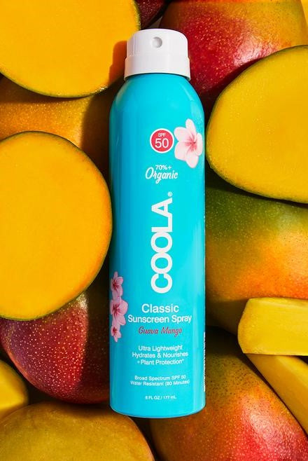 COOLA - SPF50 Organic Sunscreen Spray - Guava Mango - COOLA - [product type] - Magpie Style