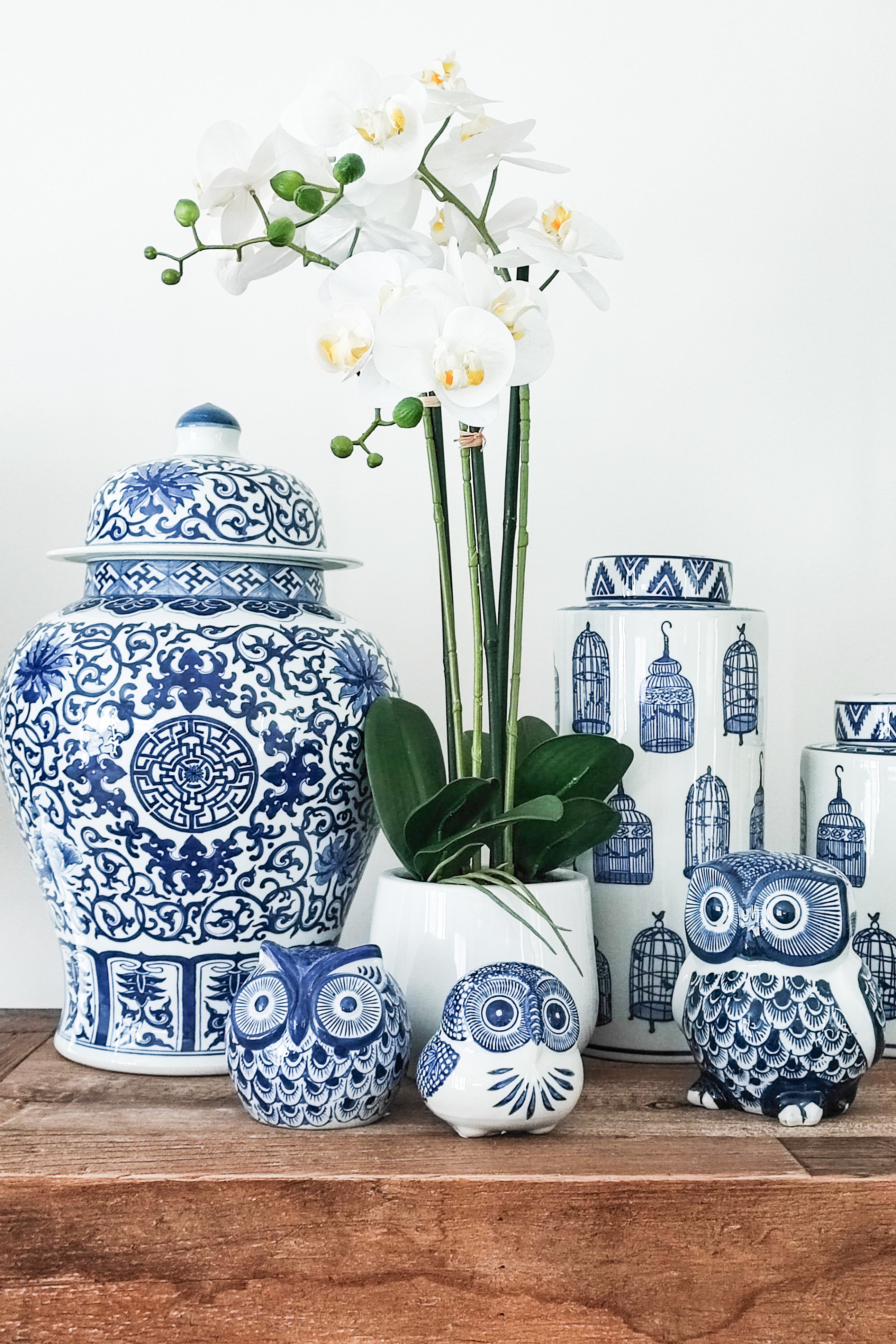 MAGPIE HOME Brother Ceramic Owl - Magpie Home - [product type] - Magpie Style