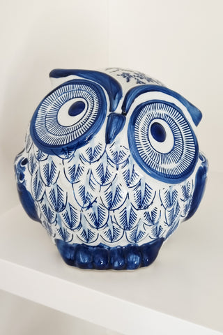 MAGPIE HOME Daddy Ceramic Owl
