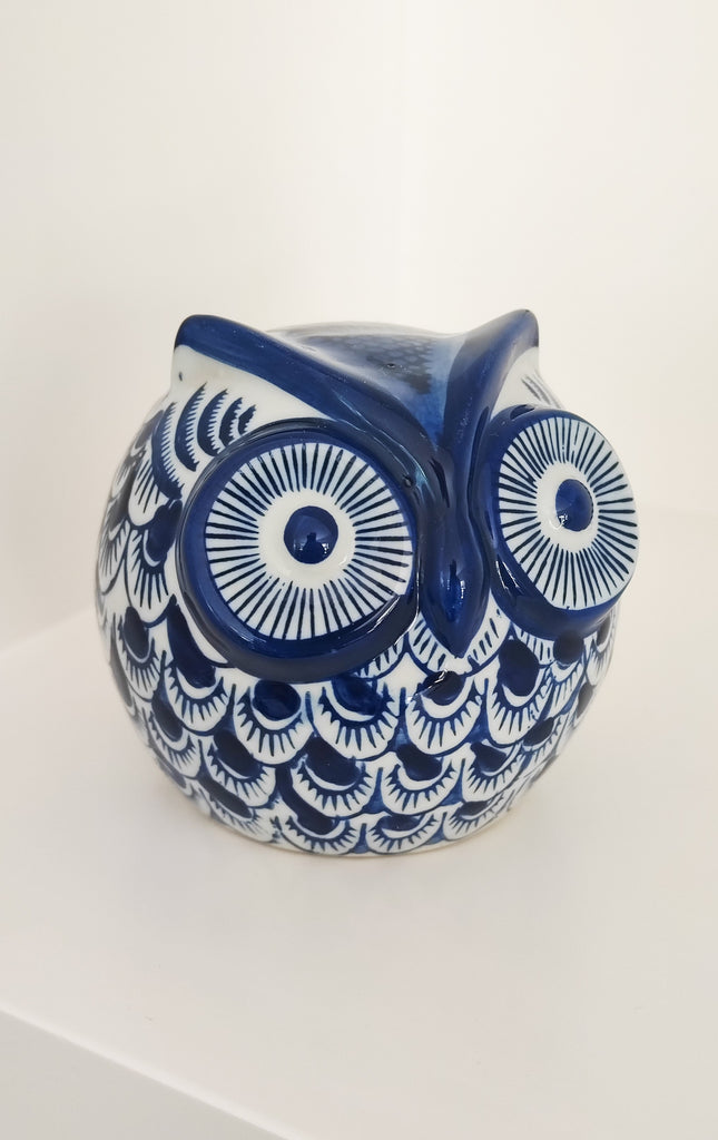 MAGPIE HOME Brother Ceramic Owl - Magpie Home - [product type] - Magpie Style