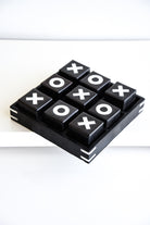 Slotted Tic Tac Toe - Black - Le Forge - [product type] - Magpie Style